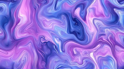 Fototapeta premium Blue and Purple Marbled Seamless Repeating Pattern Tile Design