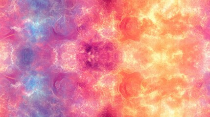 Obraz premium Blurred Background Graphics with Seamless Fractal Patterns