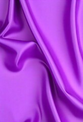 Smooth flowing purple satin fabric with soft wavy. flowing purple satin with soft folds and highlights.
