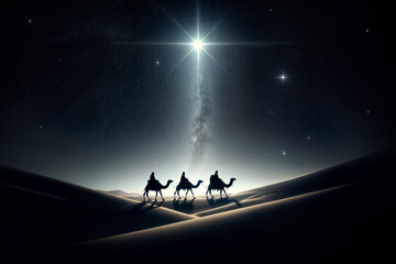 The Wise Men Follow The Star of Bethlehem - The First Christmas