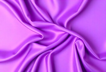 Obraz premium Smooth flowing purple satin fabric with soft wavy. flowing purple satin with soft folds and highlights.