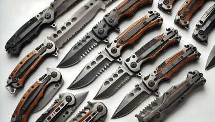 Fototapeta premium Pocket knife for hiking