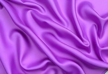 Obraz premium Smooth flowing purple satin fabric with soft wavy. flowing purple satin with soft folds and highlights.