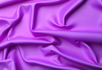 Obraz premium Smooth flowing purple satin fabric with soft wavy. flowing purple satin with soft folds and highlights.