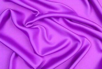 Obraz premium Smooth flowing purple satin fabric with soft wavy. flowing purple satin with soft folds and highlights.