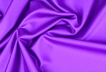 Obraz premium Smooth flowing purple satin fabric with soft wavy. flowing purple satin with soft folds and highlights.