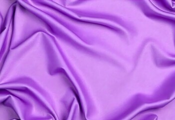 Smooth flowing purple satin fabric with soft wavy. flowing purple satin with soft folds and highlights.
