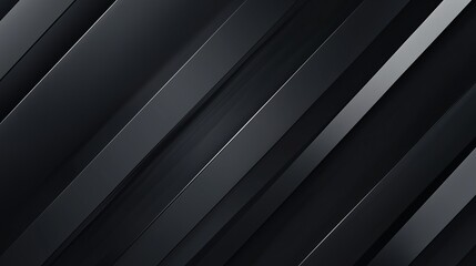 Obraz premium Black background with diagonal stripes of light gray dark and shadowy