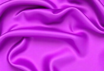 Obraz premium Smooth flowing purple satin fabric with soft wavy. flowing purple satin with soft folds and highlights.