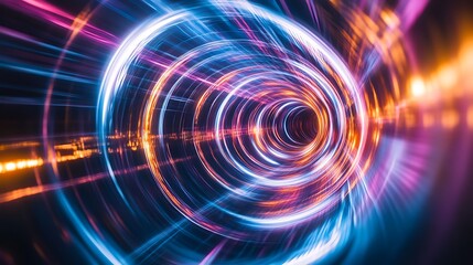 Obraz premium abstract background with lights