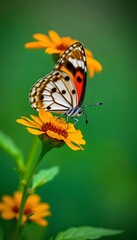 butterfly on flower