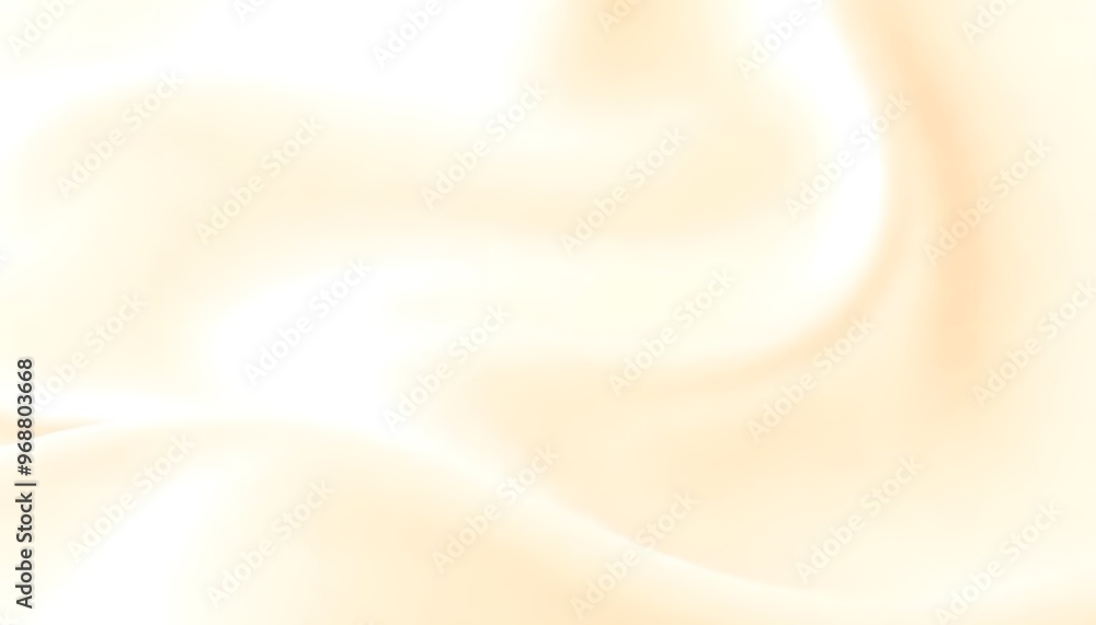 Poster smooth flowing beige and white abstract waves smooth, peach colored surface with a subtle gradient.
