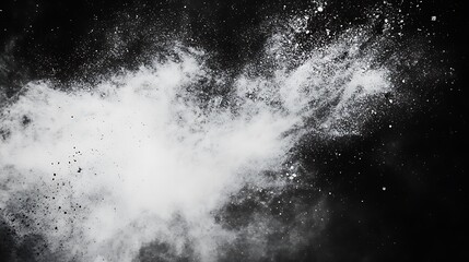 black and white smoke