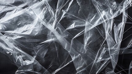 Obraz premium crystals on black background