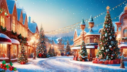Fototapeta premium Christmas atmosphere