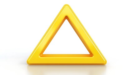 yellow triangle