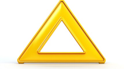 yellow triangle sign
