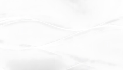 White abstract background with soft curves. Minimalist white background and subtle shadows.