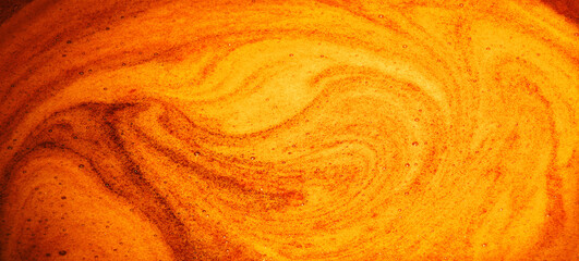 Abstract background. Sweet jam foam