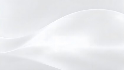 White abstract background with soft Smooth, white fabric with gentle waves and folds.