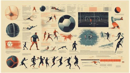 A Collage of Iconic Moments in Soccer History
