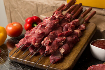 meat for the grill.barbecue recipe