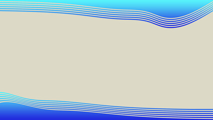 Abstract waves with blue and beige colors, perfect for backgrounds, presentations, and design projects.