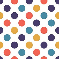 seamless polka pattern