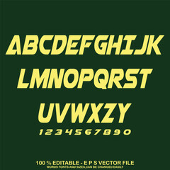 Classic college font. Vintage sport font in american style for football, baseball or basketball logos and t-shirt. Athletic department typeface, varsity style font. Vector