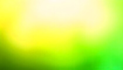 Fototapeta premium Vibrant yellow and green gradient with a soft, blurred background. Suitable for wallpaper
