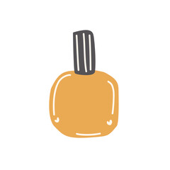 Obraz premium Illustration stamp stickers comestics items decoration line beauty makeup