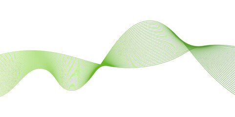 Abstract Green Wave Line Background with Flowing Curves and Dynamic Mesh Pattern.Green wave lines and technology background,Suit for poster, cover, banner,White green Abstract Wallpaper. Abstract back