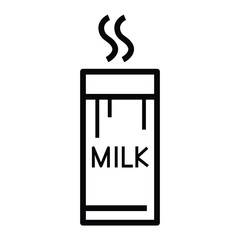a glass of milk Icon