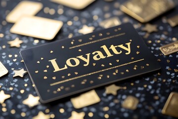 Gold Membership Card with Loyalty Rewards and Exclusive Offers