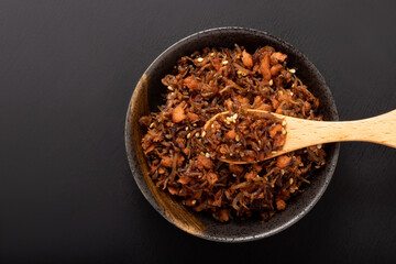 鮭フレークとちりめんじゃこのふりかけ