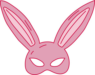 Mask sex toy glyph icon vector. mask sex toy sign.