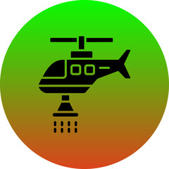 Firefighter Helicopter Icon