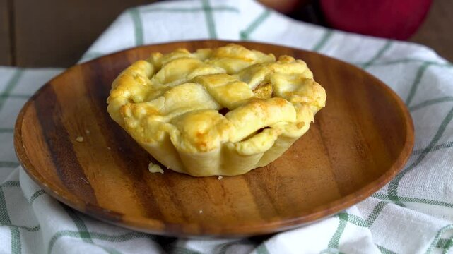 homemade delicious fresh apple pie