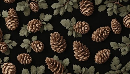 Woodland Charm with Pine Cones