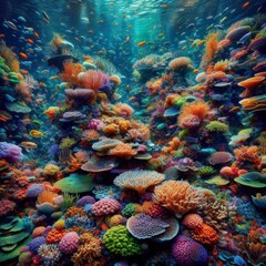 Obraz premium Spectrum of the Deep Sea