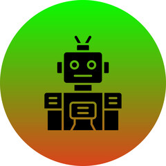 Fototapeta premium Robot Icon