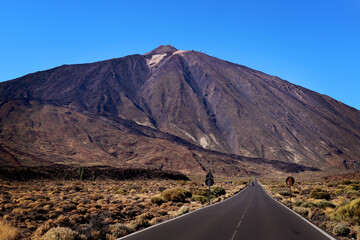 mountain Pico del Teide on Tenerife , Canary Islands, Spain