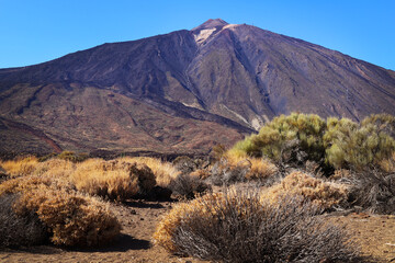 mountain Pico del Teide on Tenerife , Canary Islands, Spain