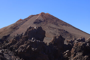 mountain Pico del Teide on Tenerife , Canary Islands, Spain