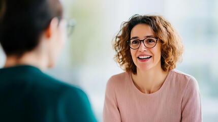 Senior woman meeting with a young startup founder, mentorship and collaboration