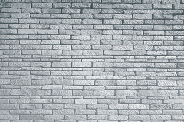 Grey brick wall design background, blank grey brick wall pattern background