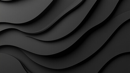 Obraz premium Stylish Matte Black Background with Subtle Shadows