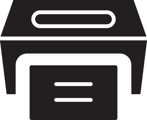 Printer Glyph Icon