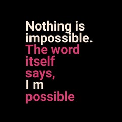 Motivational quotes design for success. A positive message for success in life. Inspirational quotes with black background.