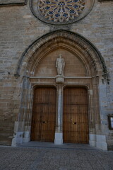 Fototapeta premium entrance to the church